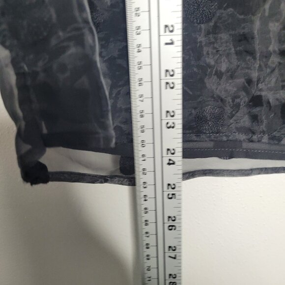 Marc New York black semi sheer polka dot avant garde art to wear boxy tie bow - Picture 6 of 6